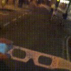 Glasses that turn fireworks into gifts
