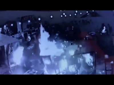 10-10-2020: A bar in San Miguel, Buenos Aires (the province, not the city)<wbr>.Appa<wbr>rentl<wbr>y someone got confused and threw alcohol instead of water at a candle. A 19YO girl died, 8 were injured