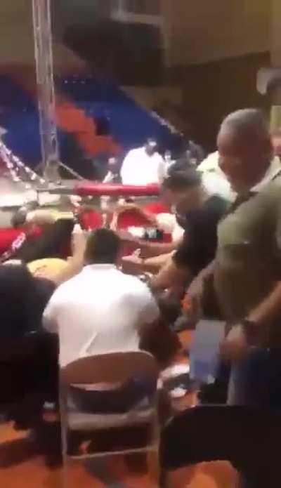 Heavyweight boxing.