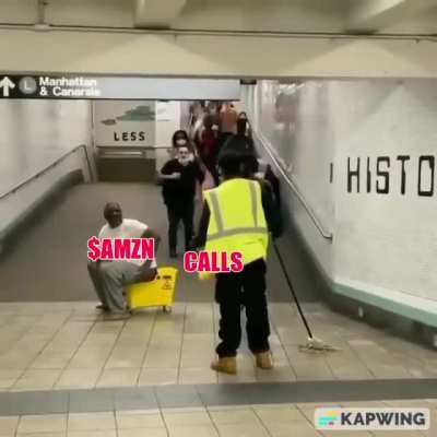 $AMZN be like: