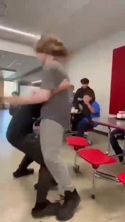 She held her own against a guy