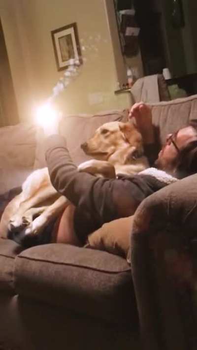 What da Dad doin?