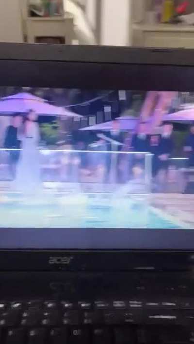 This spectacular dive on a tv show