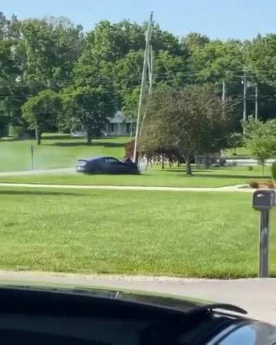 Look at him go...