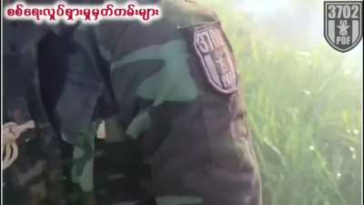 [Myanmar/Burma] Compilation of the PDF 3702 Battalion fighting the military junta in Bago Region (March-June 2025; music from sources)