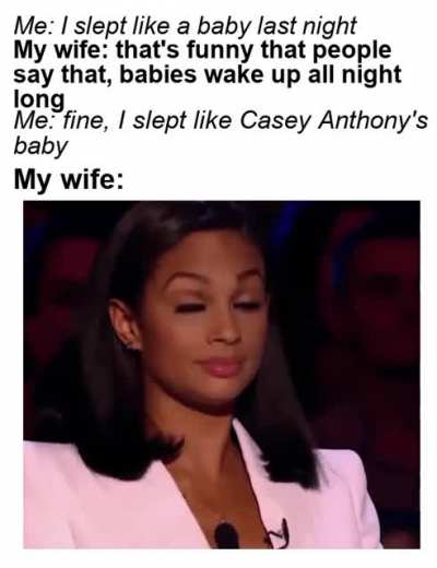 Like a baby