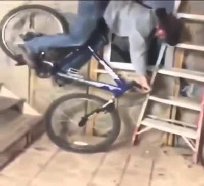 Bet he didn't expect that
