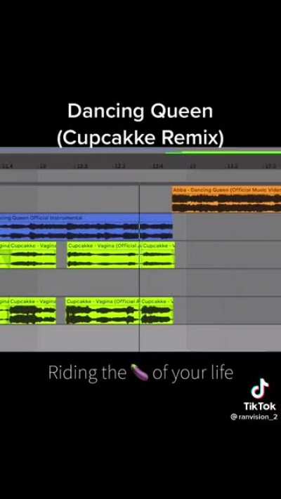 They turned this innocent song into a cupcakke remix. Still funny though