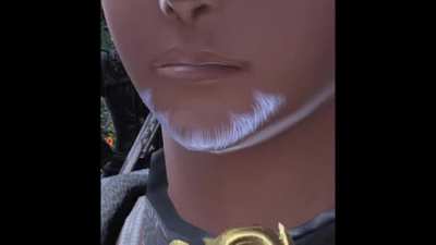 attention all male viera with facial hair