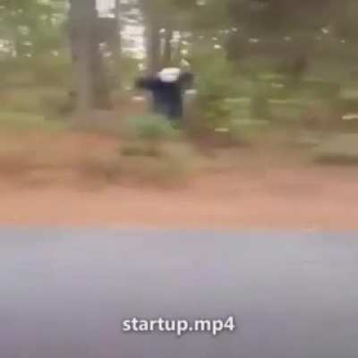 props to my cousin for falling like that lmfao
