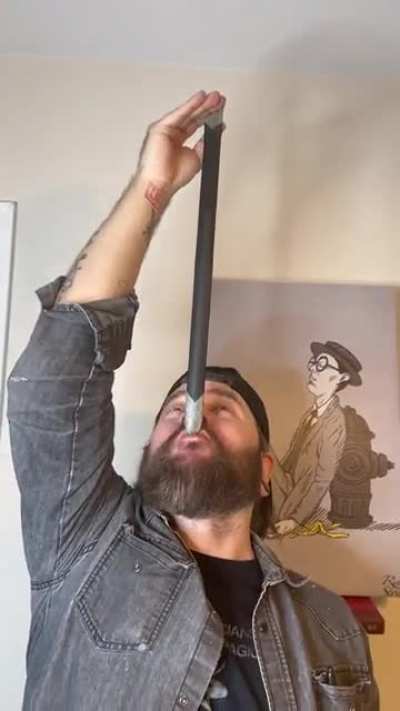 Sword swallowing