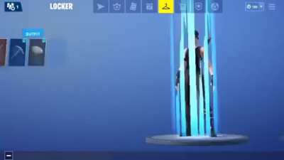 The last footage of my old FN account on mobile before being unlinked from Apple & Xbox
