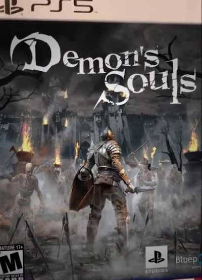 PS5 Case Animation I did! (Demon Souls)