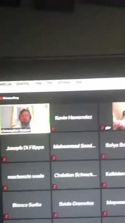 Had to join my friends class