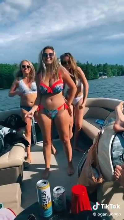 Hotties on a boat