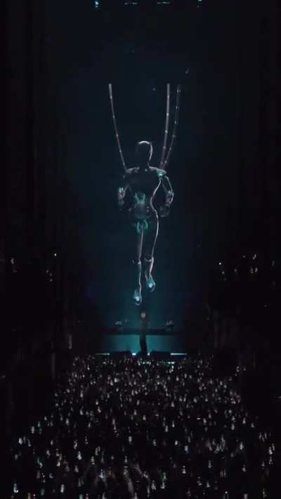 The incredible visual effects at a rave