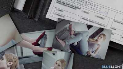 Ada discovers Anette's secret experimients with the T 103 Mr X (BlueLight, oolay tiger, chloe angel)