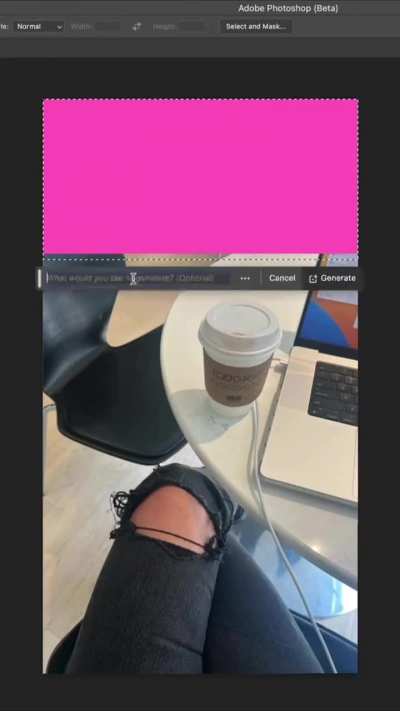 Adobe Photoshop Generative Fill