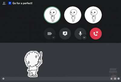 Discord singing trio