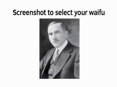Screenshot to select your waifu