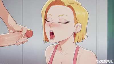 Android 18 deepthroat by (Stic<wbr>kyspo<wbr>odge)