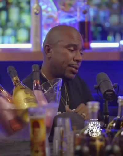 Nore asking Ye about the WLM shirt in an unseen clip