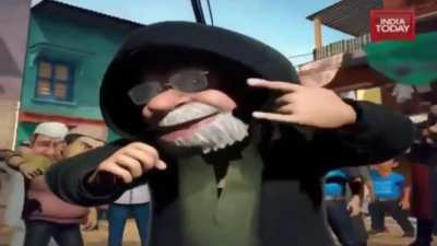Indiano cantando dupla personalidade