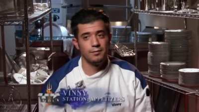 A tough night for Chef Ramsay, courtesy of Raj