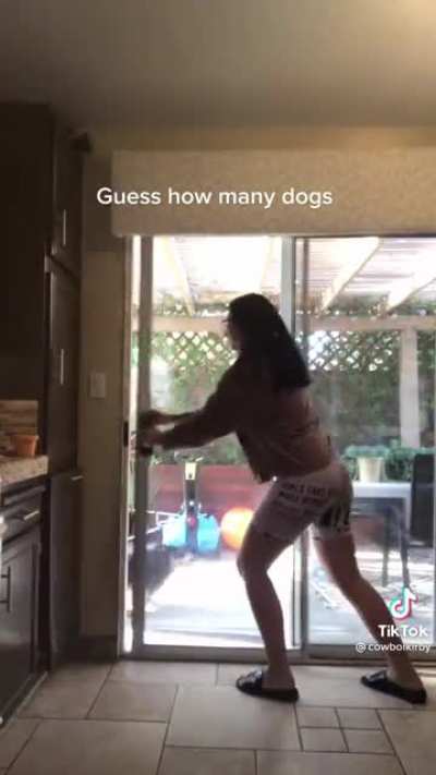 Goes through a portal each time..
