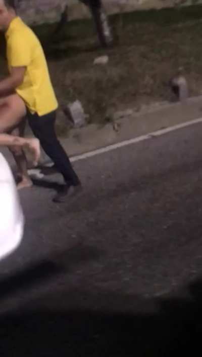 Just ridin' down the highway