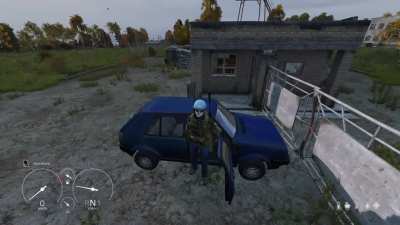 Just remember guys, don’t stay near gates with cars