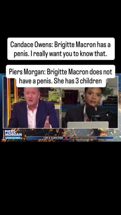 Pov: you just found out Piers Morgan is upset about the zipline