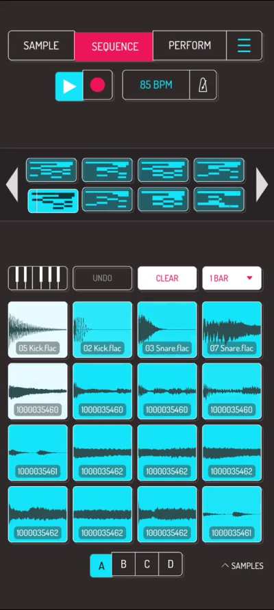 Second beat in Koala. This app is fun!