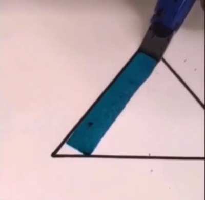 To fill colour 