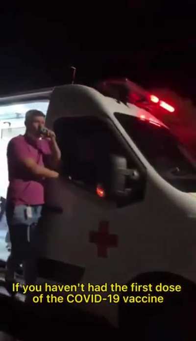vaccine truck LMAO