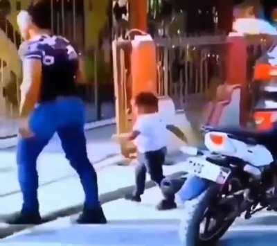 Thought he forgot the kid..