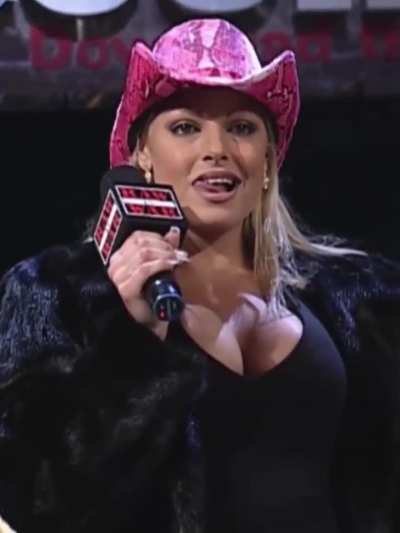 Trish on Monday Night Raw 1/15/01