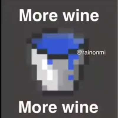 White wine ☹️