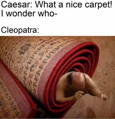 A gift, for Caesar!