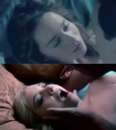 Emilia Clarke’s and Natalie Dormer’s faces while you’re thrusting baby making loads into them