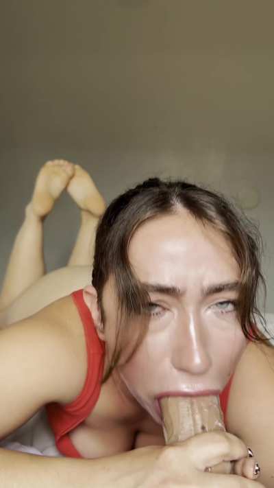 Good day to practice on my cock.