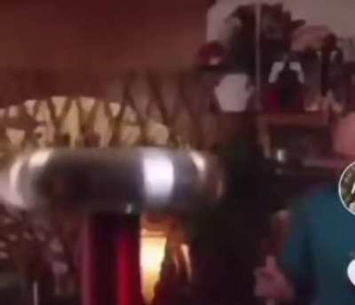 Playing with Tesla coil