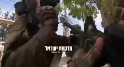 New body cam footage of operation Arnon (the rescue of the hostages on Saturday) in the Gaza Strip 