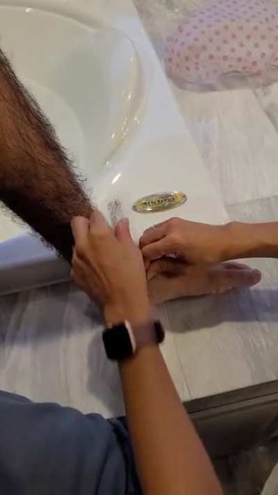 Waxing the old leg forests