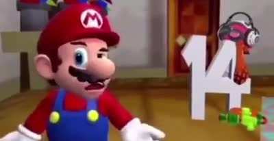Don’t remember this part in the Mario games...