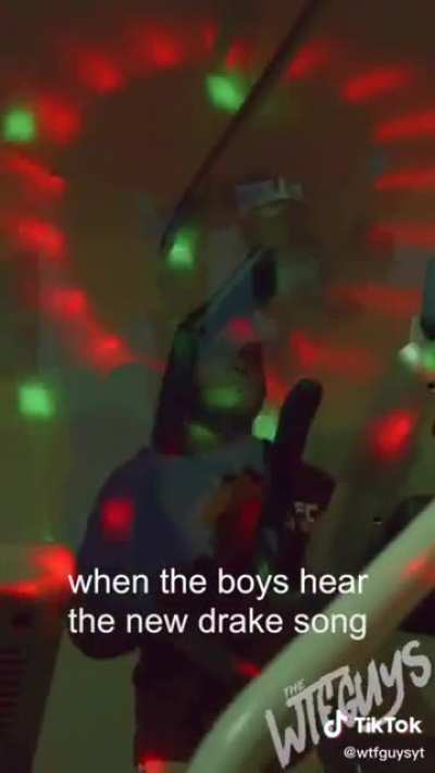 Hearing that new Drake song in the gym be like