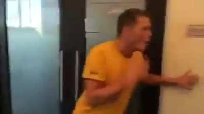 Another racist put in his place!