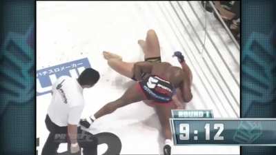 Fedor Emelianenko vs Kevin Randleman (The greatest slam in combat sport history was followed by the coldest submission)