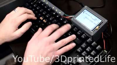 I made a keyboard that shocks and blinds you if you 