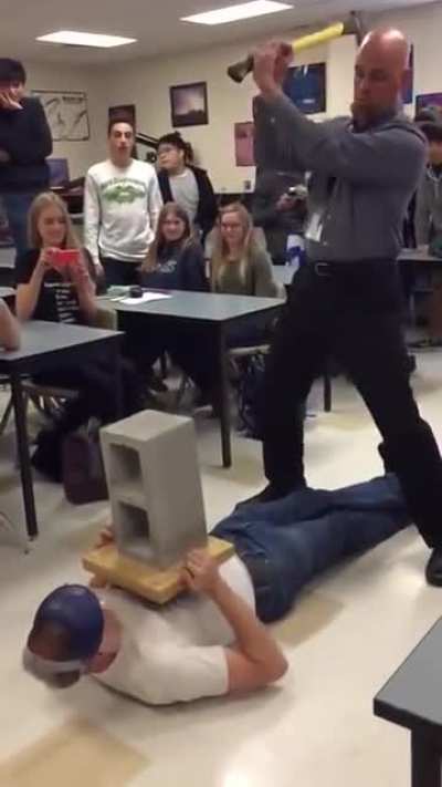 What kind of school experiment is this?